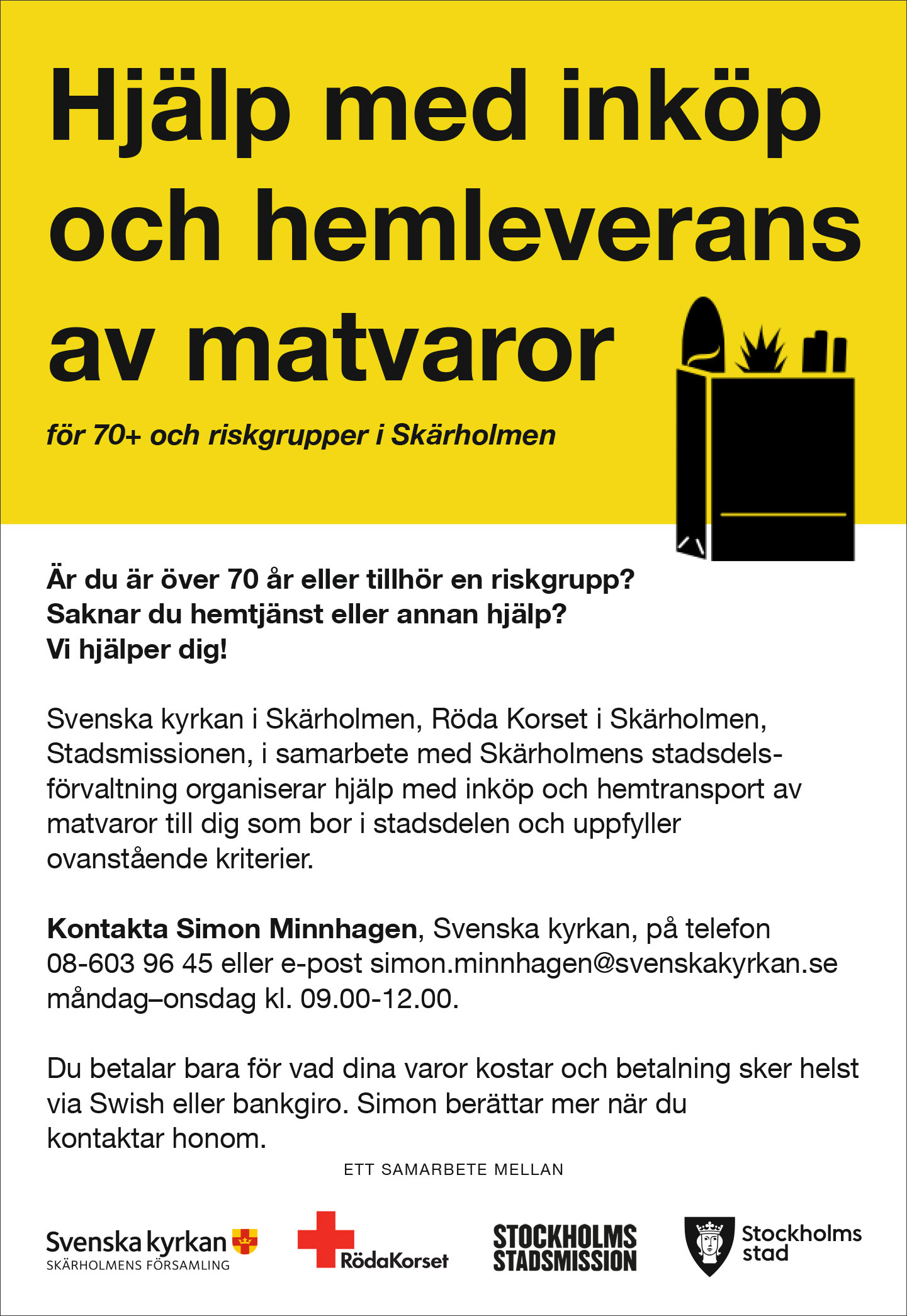 Hemleverans till riskgrupper