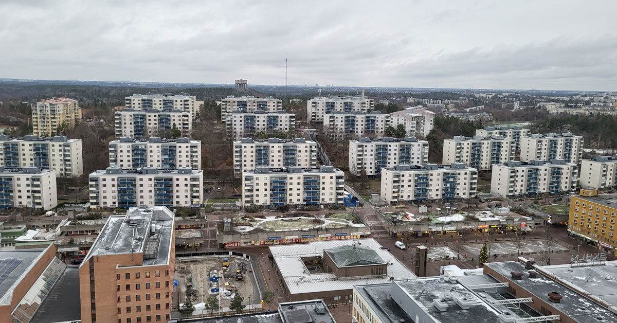 Studiebesök i Stockholmshems nya kontor i Skärholmen
