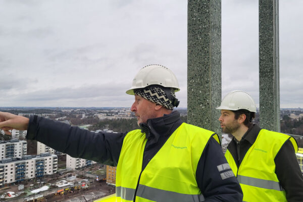 Studiebesök i Stockholmshems nya kontor i Skärholmen