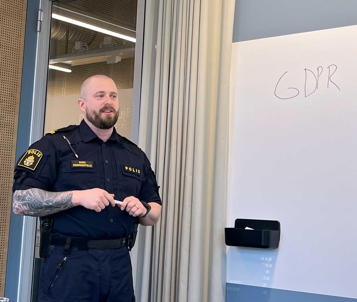 Nätverksträff med tema säkerhet