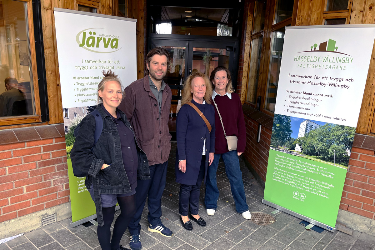 I går var vi tillsammans och besökte våra systerföreningar Hässelby-Vällingby Fastighetsägare och Fastighetsägare i Järva i deras nya fina kontor i Campus Tensta. Det är alltid givande och trevligt att träffas, nätverka och utbyta erfarenheter.