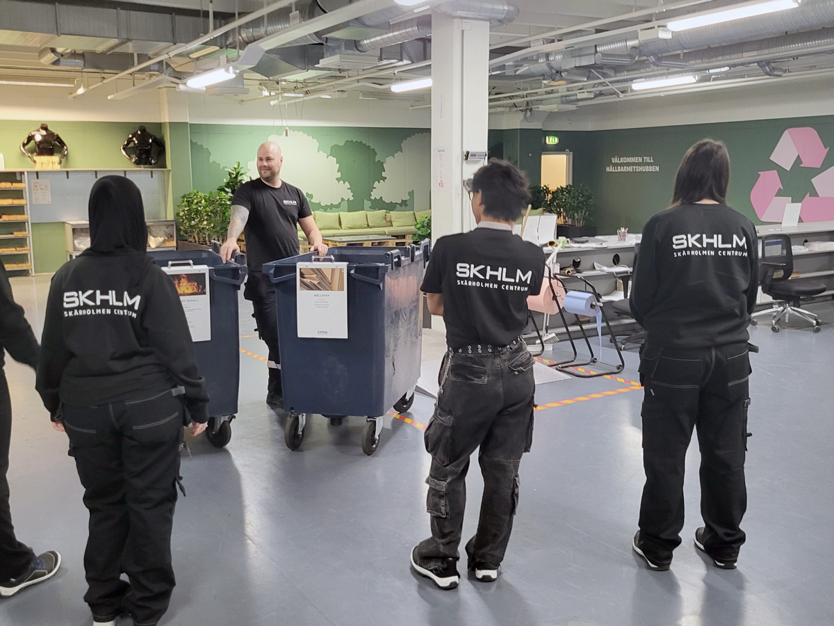 Feriearbetare i Skärholmen