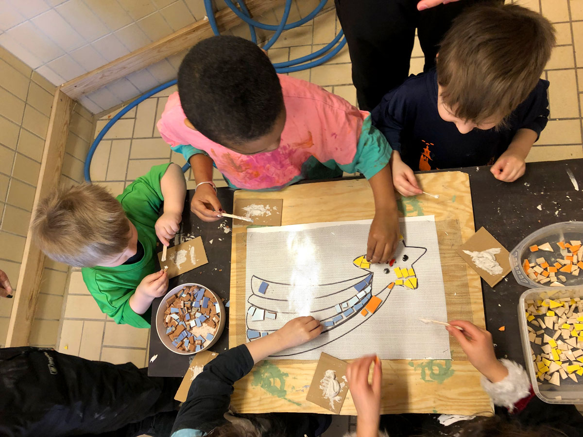 Mosaikverkstan i Rågsved