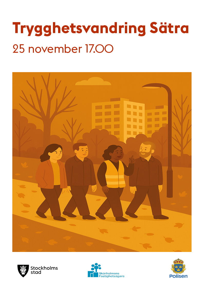 Trygghetsvandring i Sätra