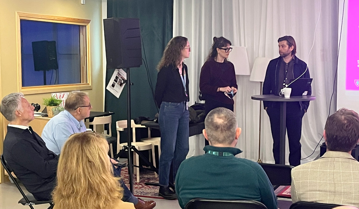 Vid årets sista nätverksträff deltog Svensk Trygghetscertifiering som berättade sin nya handbok Bygg Tryggt Boende och Exploateringskontoret som berättade om sitt koncept för trygghet under byggtiden.