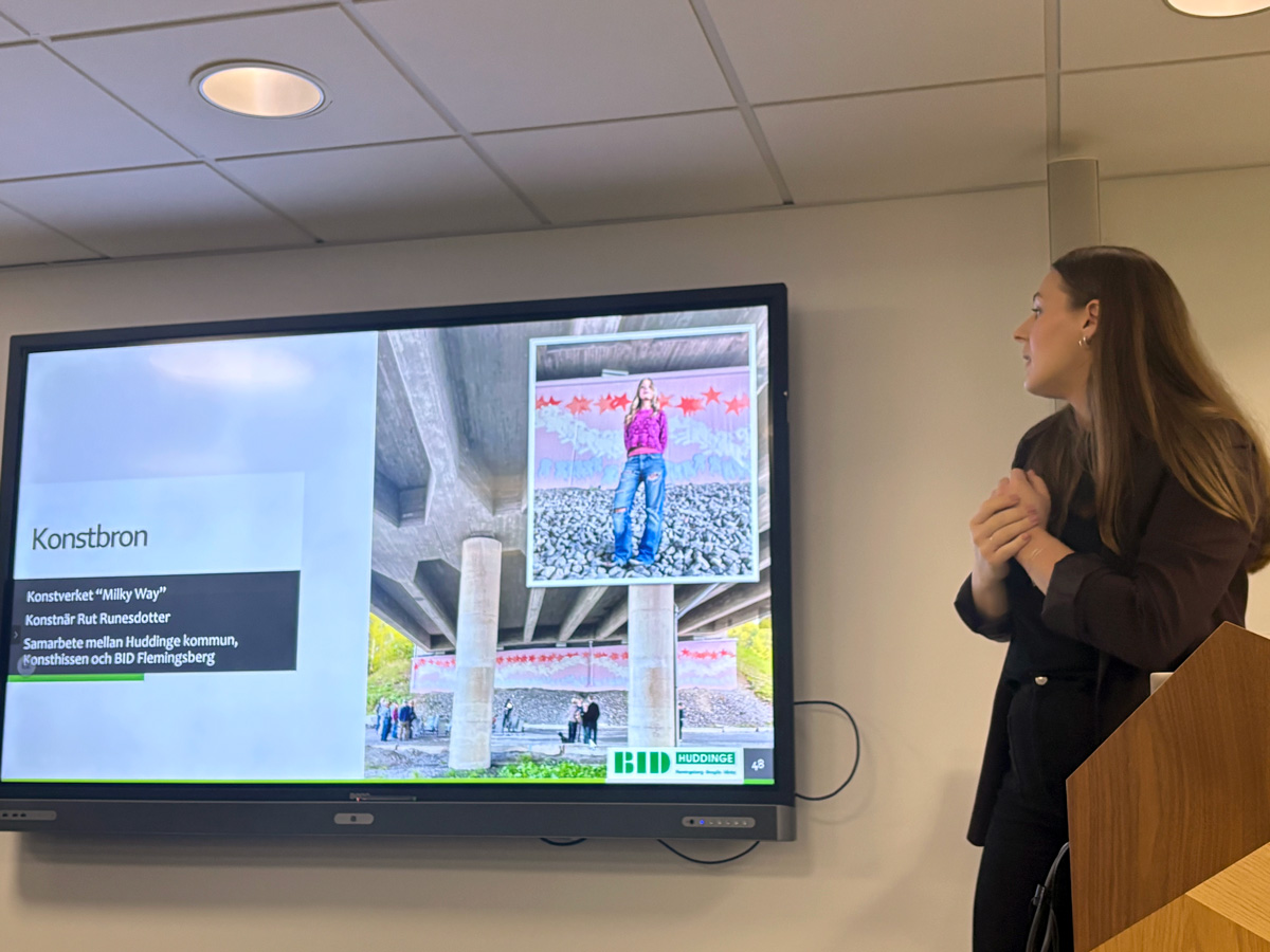 Vid årets sista BID-nätverksträff med Fastighetsägarna Stockholm delade vi med oss till varandra av våra goda exempel och erfarenheter.