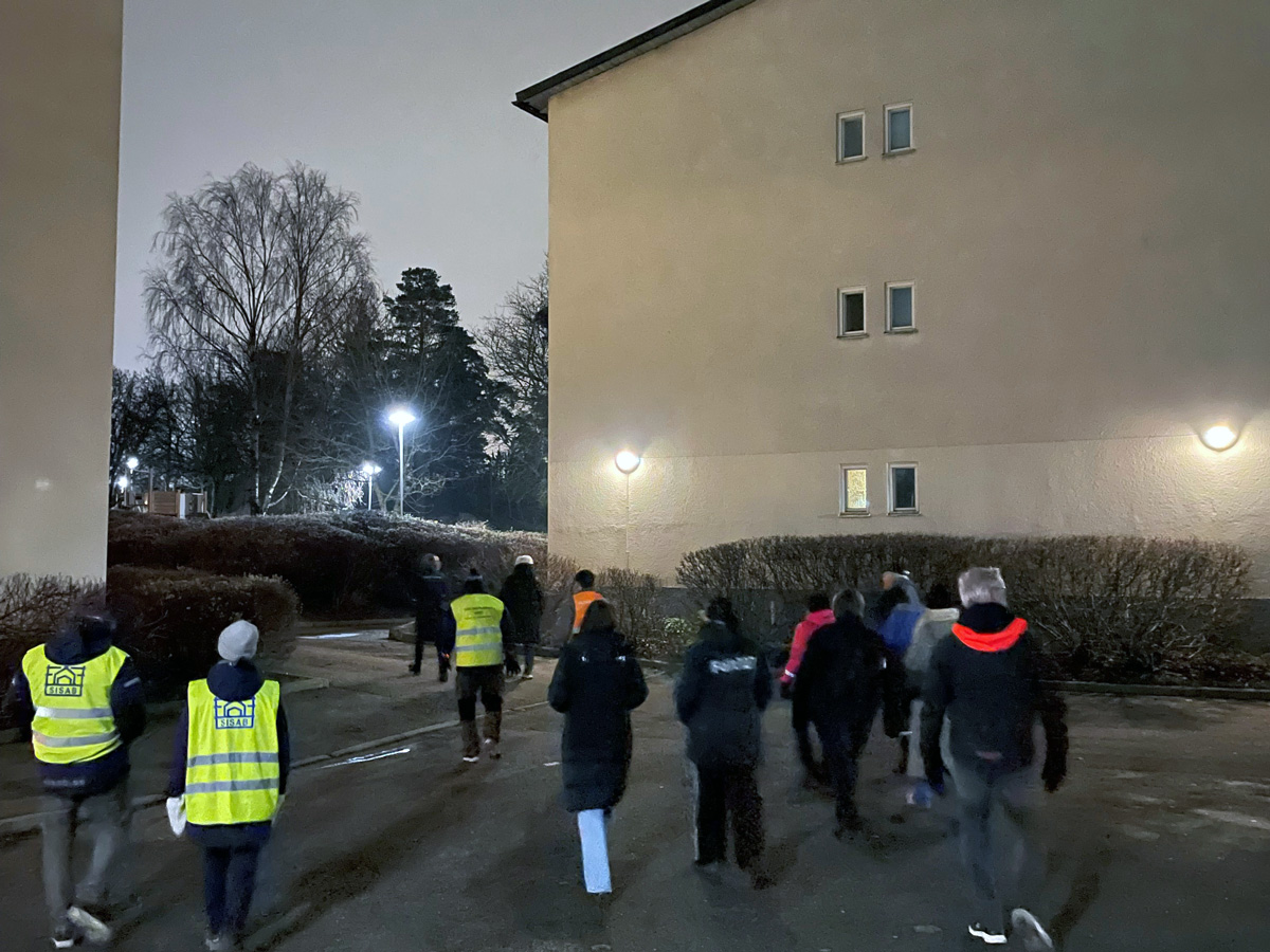 Trygghetsvandring i Sätra 2025-11-25