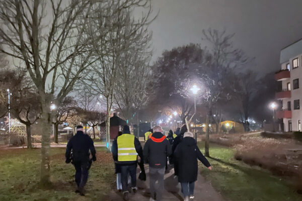 Trygghetsvandring i Sätra 2025-11-25