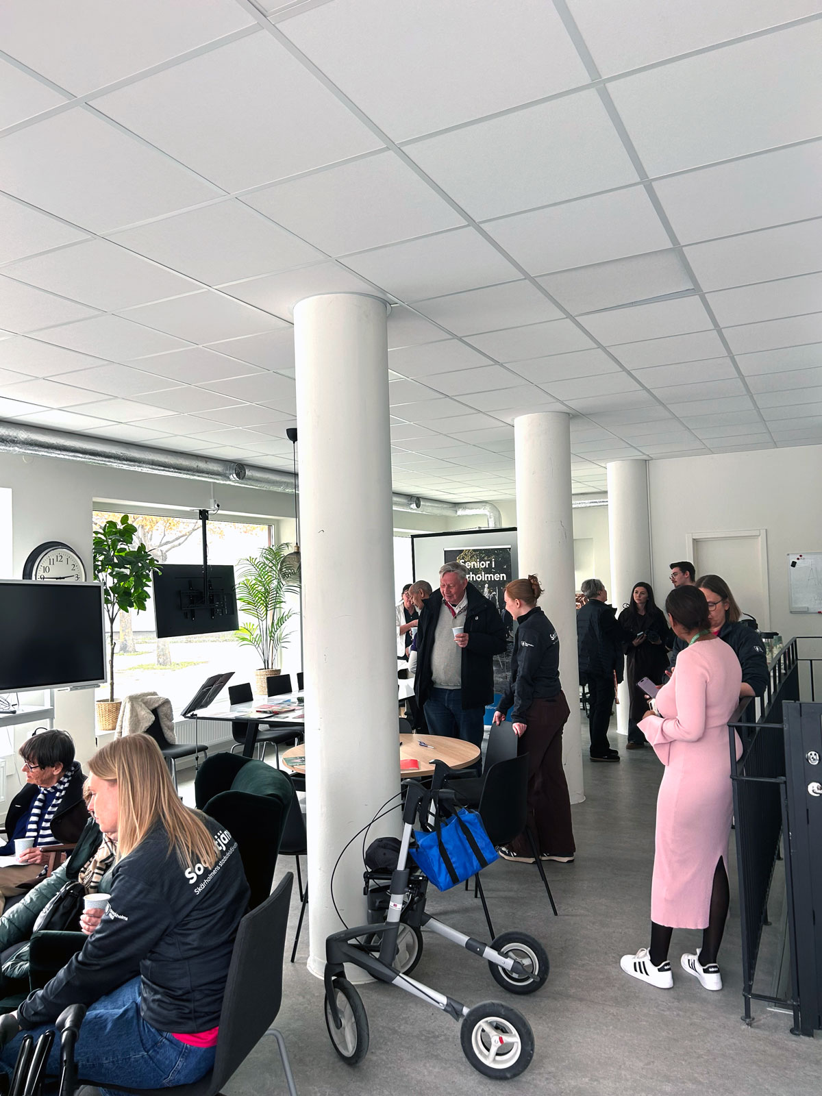 Äldrefältare i byn