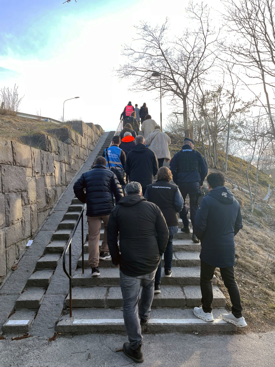 Trygghetsvandring i Vårberg april 2026