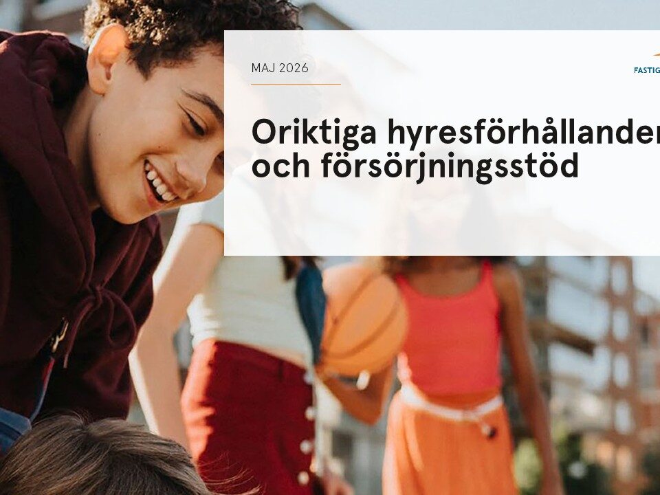 Oriktiga hyresförhållanden och bosociala frågor
