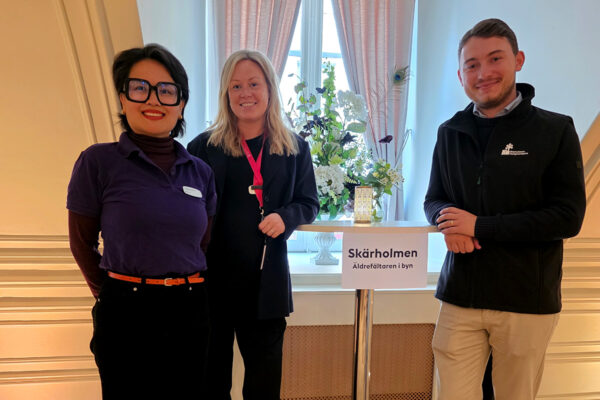 Inspirationdag - ensamhet Yaowapa Karlsson, Johanna Lindström och Anton Johnsson